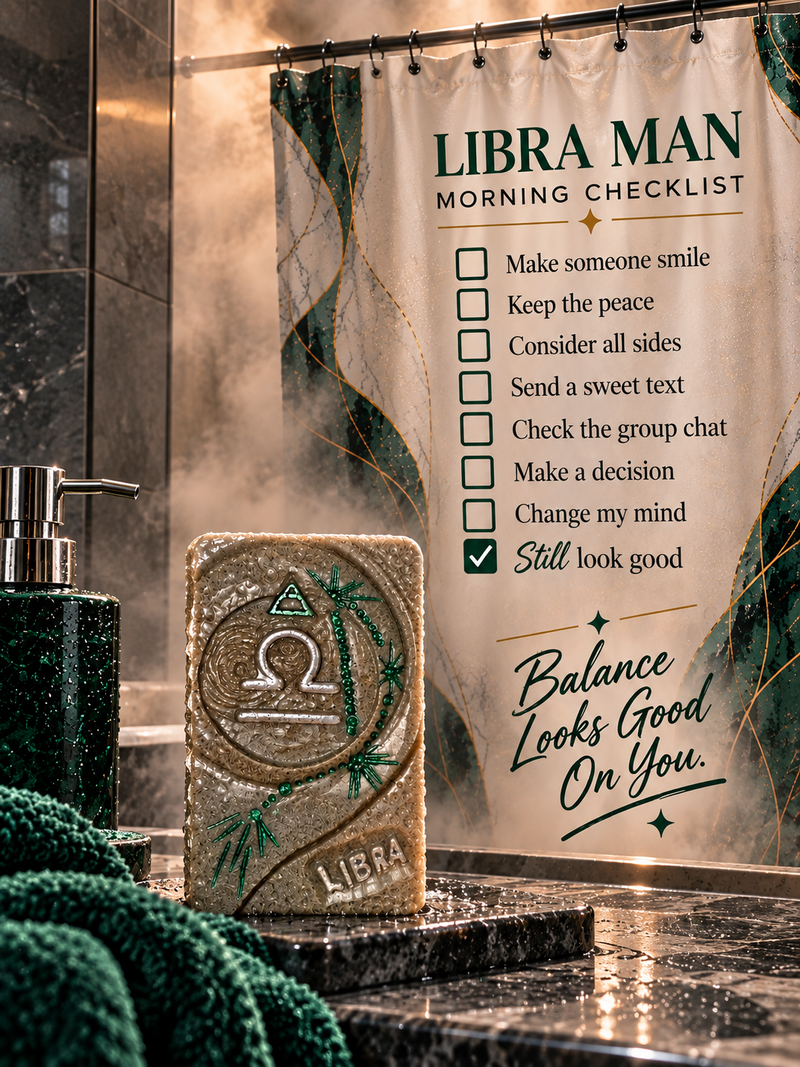 Libra Man Smooth Accord Bar Soap